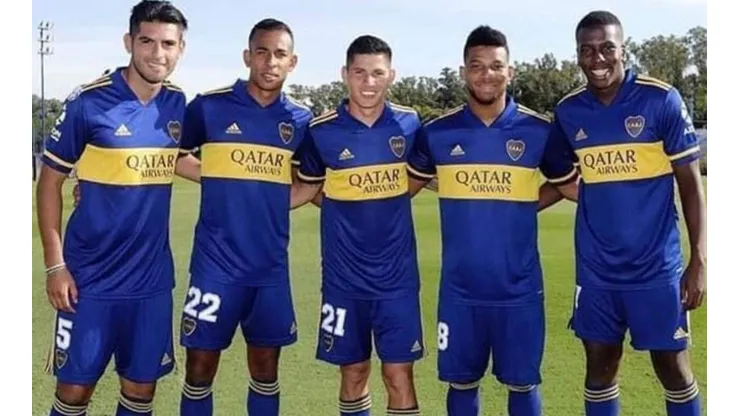 Zambrano llegó a fines de enero a Boca Juniors.