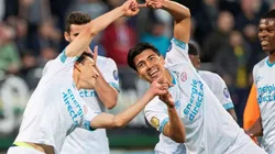 Hirving Lozano y Erick Gutiérrez, la dupla que etraña el PSV.