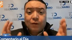 Duras palabras del reportero.