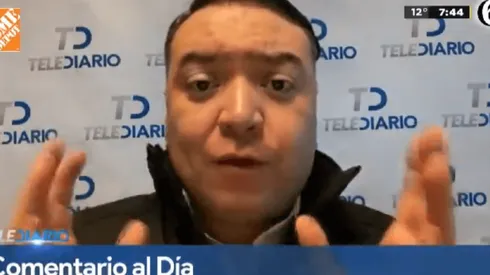 Duras palabras del reportero.