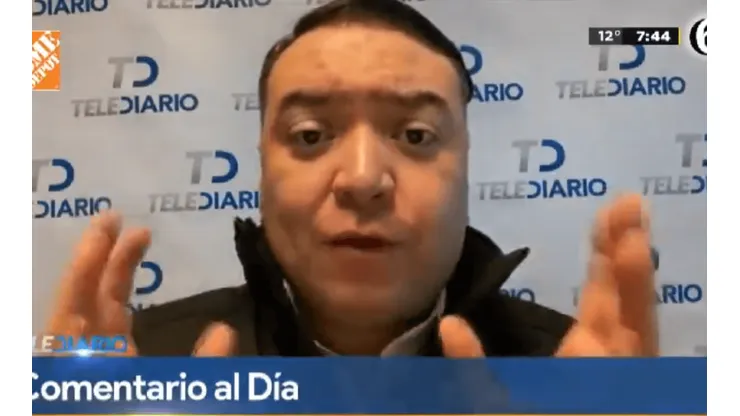 Duras palabras del reportero.