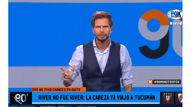 Vignolo: "A River le pasó lo mismo que con Al Ain"