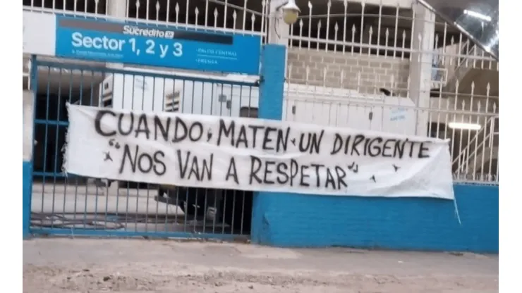 Repudio: apareció una amenaza de muerte en Tucumán antes de jugar ante River