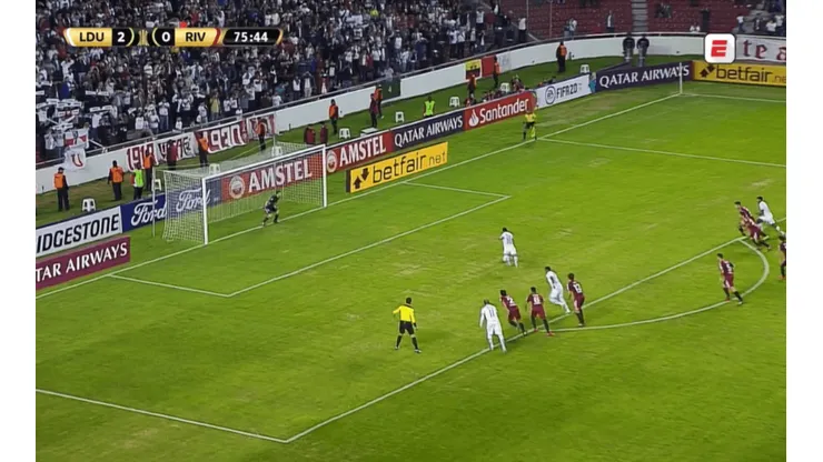 La noche negra de River: le cobraron un insólito penal en contra y Liga gana 3 a 0