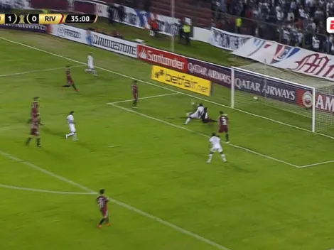 No los pueden parar: Liga desbordó a River por izquierda y puso el 2 a 0