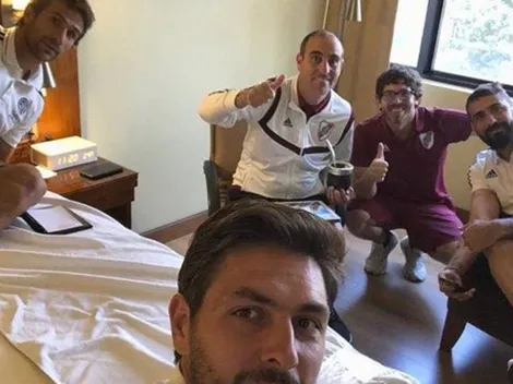 El trolleo del Pity Martínez y Cavenaghi a la última selfie que subió Lux