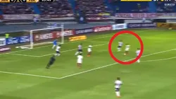 Así fue el gol de Eveton Ribeiro en el estadio Metropolitano.