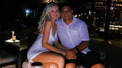 Foto de Ronaldo con su pareja.