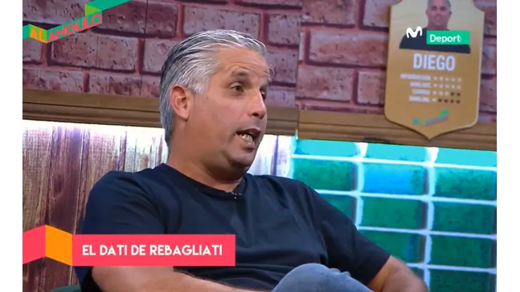 Rebagliati es panelista en Al Angulo.