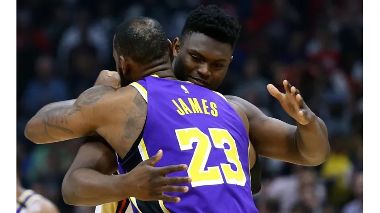 Zion Williamson contó cómo es jugar contra LeBron James