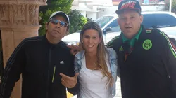 Un capo: Pablo Lescano usó una foto con doble sentido para desearle feliz cumpleaños a su hermana