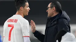 Sarri: "No hay en el mundo un jugador que pueda sustituir a Cristiano"