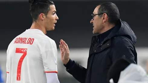 Sarri: "No hay en el mundo un jugador que pueda sustituir a Cristiano"