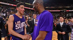 Booker inmortalizó una frase que le escribió Kobe