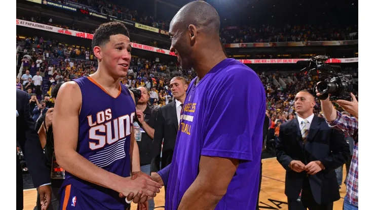 Booker inmortalizó una frase que le escribió Kobe