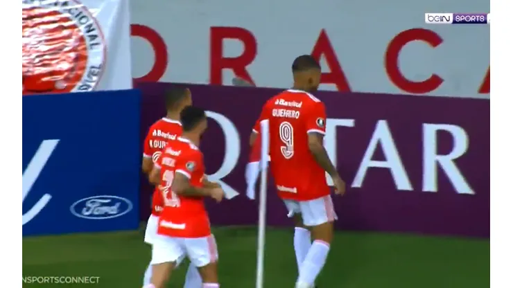 Guerrero ya lleva 3 goles en la Copa Libertadores.