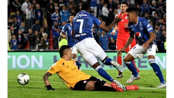 Millonarios tuvo una ‘pesadilla’ en El Campín llamada Leandro Castellanos