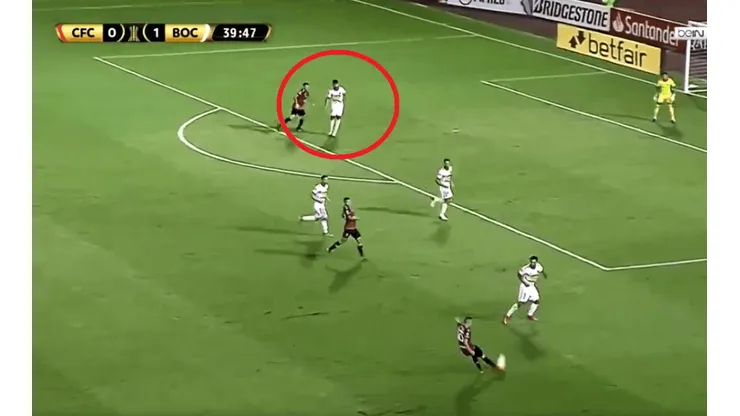 En su debut en Boca, Zambrano se lució con dos cortes en 4 segundos