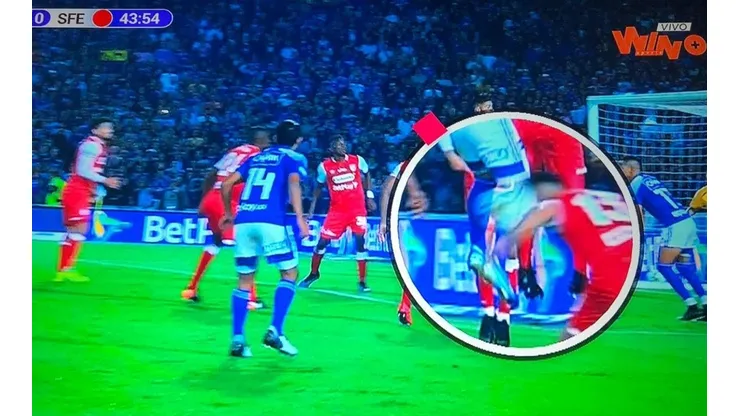Sin VAR es muy complicado: el claro penalti que no le cobraron a Millonarios