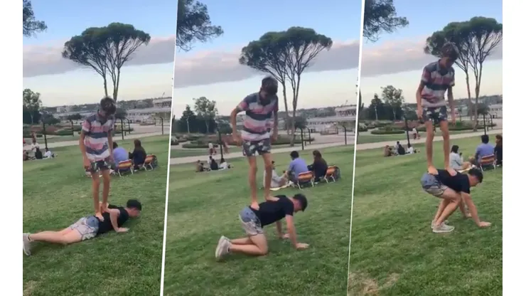 Video viral: iba todo perfecto, pero ellos nunca imaginaron ese final
