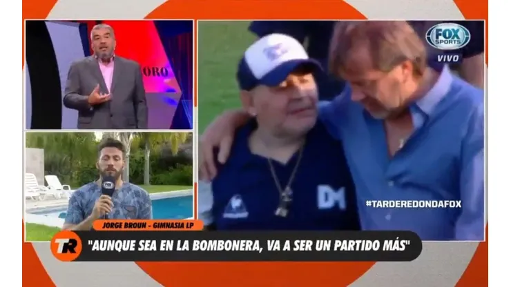 Jorge Broun, arquero de Gimnasia y Esgrima La Plata.