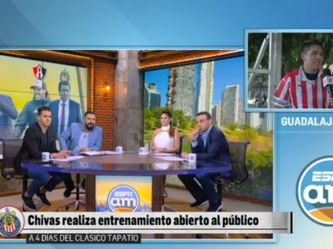 ¡Contundente! Un aficionado de Chivas le habló a Álvaro Morales