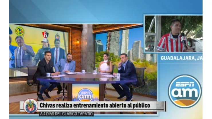 ¡Contundente! Un aficionado de Chivas le habló a Álvaro Morales