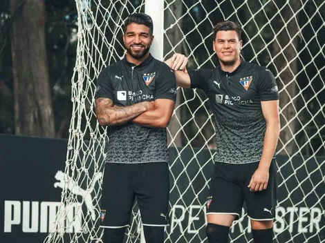 Liga de Quito presentó su nueva camiseta para la Copa Libertadores