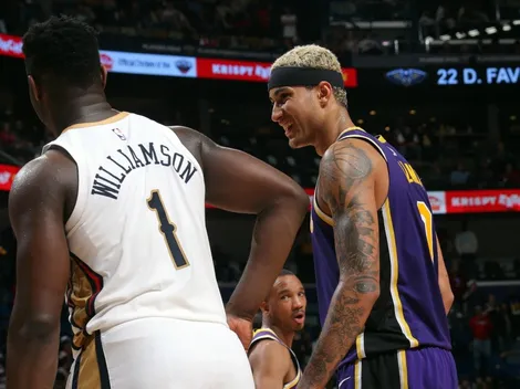 Kyle Kuzma citó a Larry Bird para explicar cómo frenar a Zion Williamson