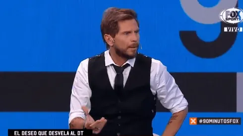 Foto de Sebastián Vignolo, periodista de Fox Sports.