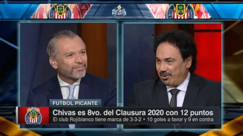"Eres un todólogo": El cruce entre Hugo Sánchez y José Luis Higuera en Fútbol Picante