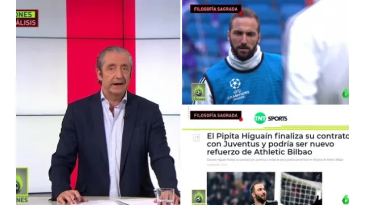 En El Chiringuito boicotean la llegada de Higuaín al Athletic de Bilbao