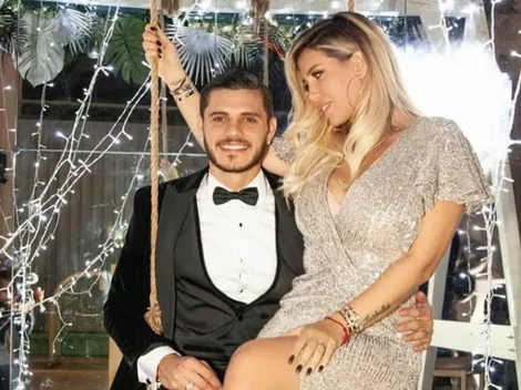 Wanda Nara subió un video mostrando su look e Icardi describió todo con un emoji