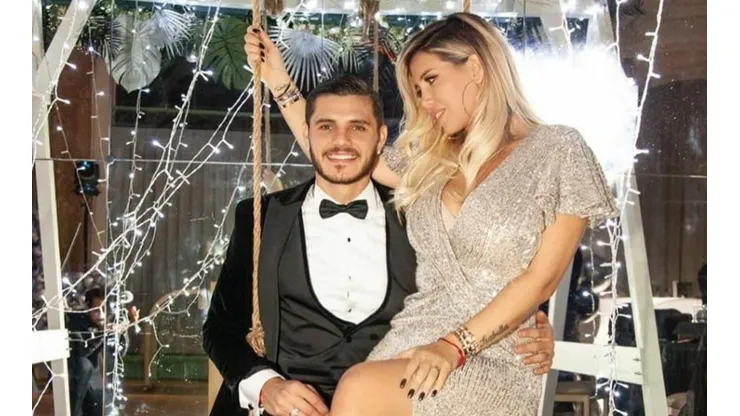 Wanda Nara subió un video mostrando su look e Icardi describió todo con un emoji