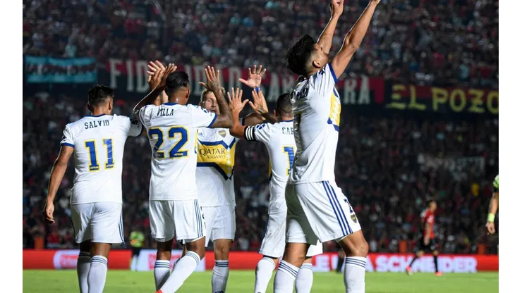 Foto de los jugadores de Boca.