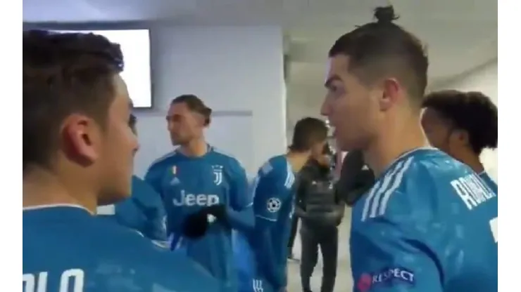 Cristiano y Dybala criticaron a sus compañeros sin saber que los grabaron