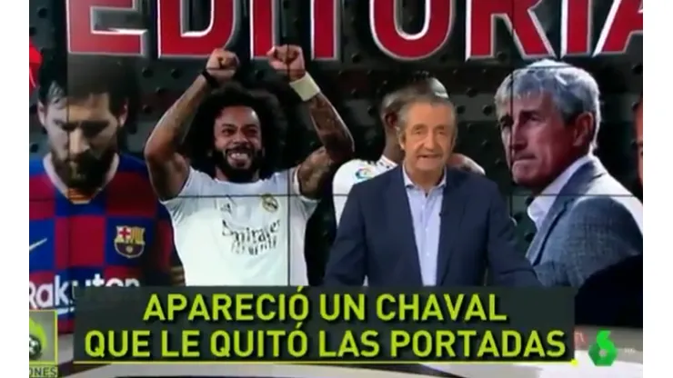 El Chiringuito: "Messi acabó el partido hundido"