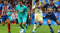 ¿Cuándo fue la última vez que los cuatro grandes compartieron zona de Liguilla?