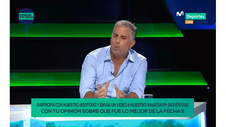 Rebagliati es panelista los domingos en Después de Todo.