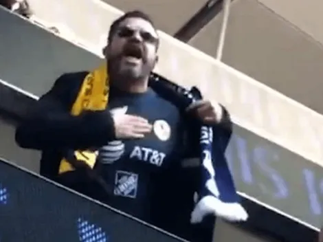 Aficionado del América asiste a ver al Wolves de Jiménez