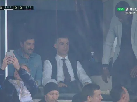 Cristiano vibró en el Bernabéu: "Estoy seguro que sintió ganas de volver"