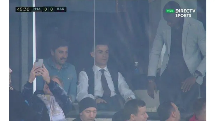 Cristiano vibró en el Bernabéu: "Estoy seguro que sintió ganas de volver"