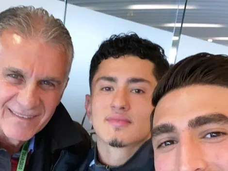 ¿El preferido de Queiroz? Foto y mensaje con Steven Alzate