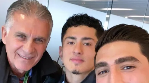 ¿El preferido de Queiroz? Foto y mensaje con Steven Alzate