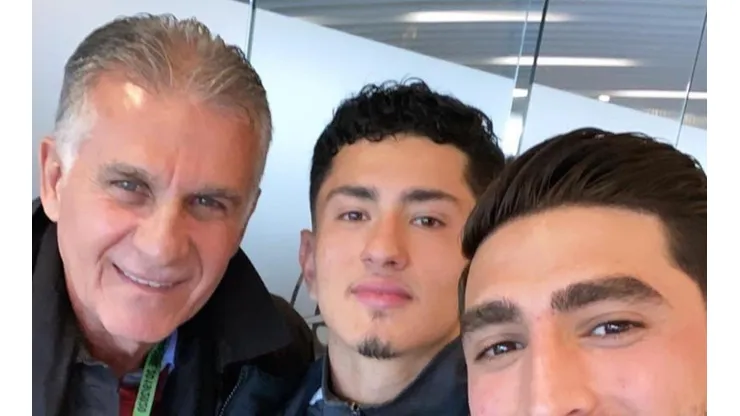 ¿El preferido de Queiroz? Foto y mensaje con Steven Alzate