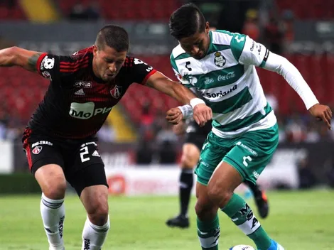 Las alineaciones de Santos y Atlas para el juego de esta noche