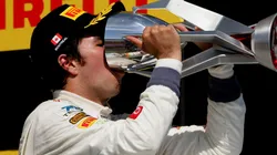 Checo logró entrar al top ten de los cronos