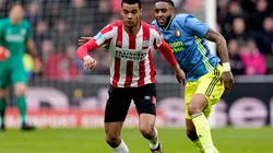 PSV igualó ante Feyenoord con Erick Gutiérrez en la banca