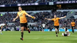 Raúl Jiménez le dio la victoria a Wolverhampton sobre Tottenham