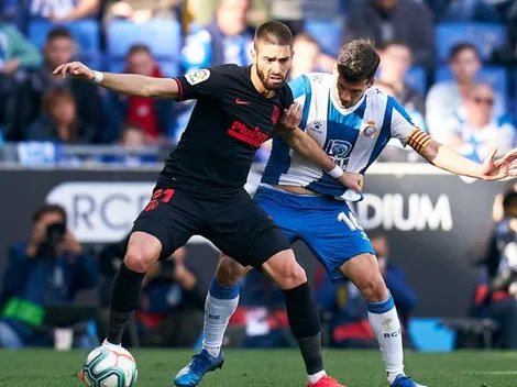 Espanyol y Atlético de Madrid empataron en un duelo de actualidades muy distintas